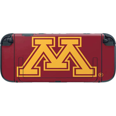 University of Minnesota M Logo Nintendo Switch 2 (2025) with Joy-Con Skin